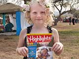 <em>Highlights</em> magazines were provided by Highlights for Children. © Denise Gary