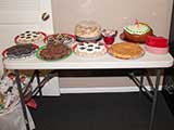 Several delicious desserts created by Kiki's Cupcakes were provided by Bookmans. © Robert Gary