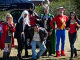 Members of Arizona Avengers and Justice League Arizona came out to support the cause. © Bruce Matsunaga