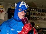 Even superheroes must stay well-hydrated! © Denise Gary