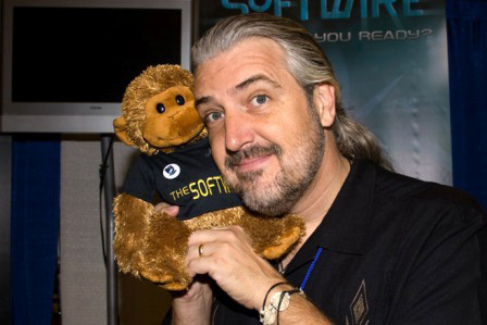 PJ with Space Monkey