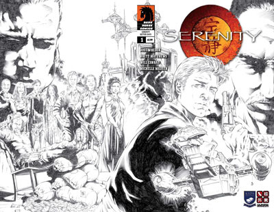 Serenity Comic Cover